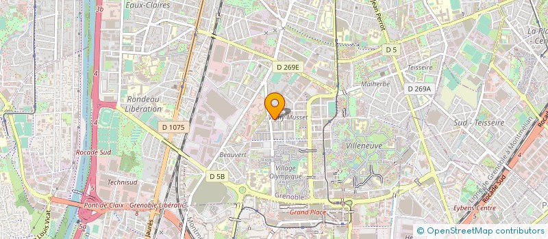 localisation de l'entreprise MADAME SOUHA AYADI à GRENOBLE