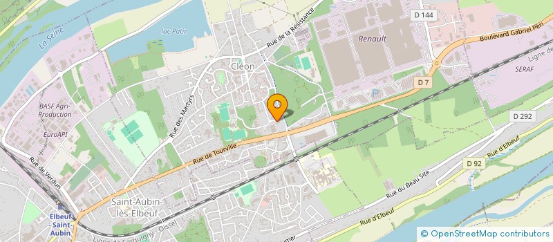 localisation de l'entreprise MADAME SOUHADOU SOW à CLEON