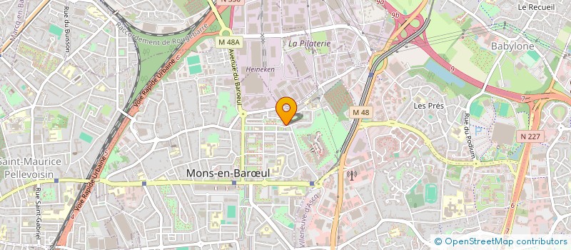 localisation de l'entreprise MADAME SOUHAYLA EL YAAKOUBI BOURASS  MONS-EN-BARUL