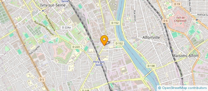 localisation de l'entreprise MADAME SOUHEILA DAHDOUH  VITRY-SUR-SEINE