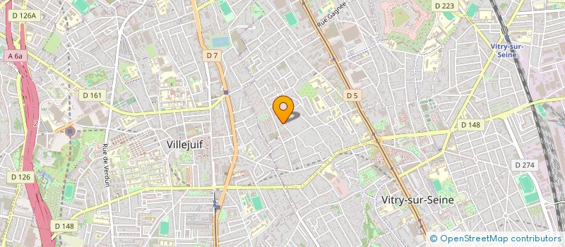 localisation de l'entreprise MADAME SOUHEILA MEKACHER  VITRY-SUR-SEINE