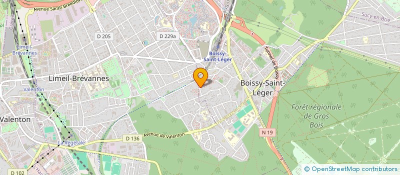 localisation de l'entreprise MADAME SOUHEYLA MERKHOUFA à BOISSY-SAINT-LEGER