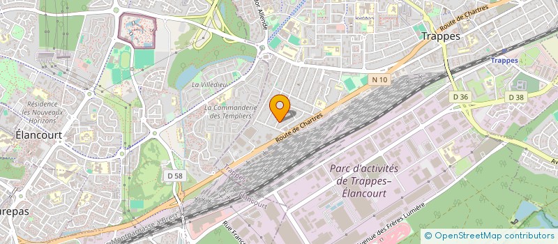 localisation de l'entreprise MADAME SOUHILA BENKHEDIMALLAH  TRAPPES