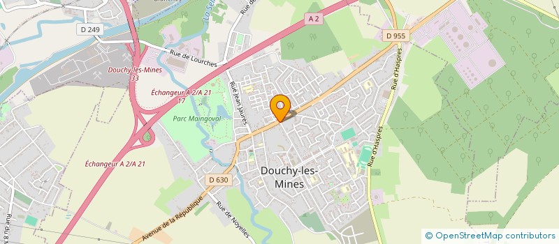 localisation de l'entreprise MADAME SOUHILA BRAHIMI à DOUCHY-LES-MINES