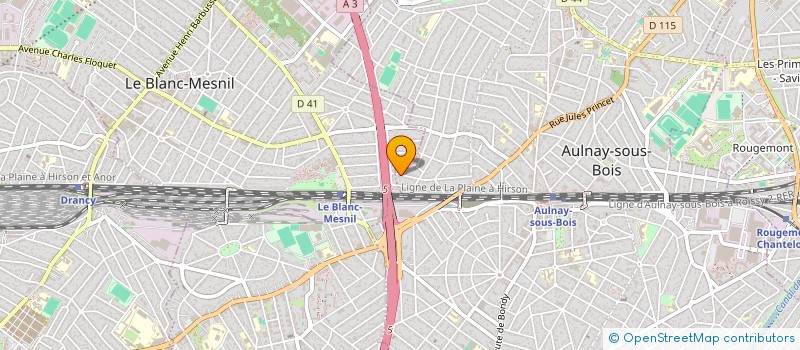localisation de l'entreprise MADAME SOUHILA CHENNA à AULNAY-SOUS-BOIS