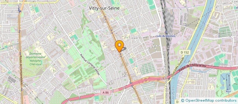 localisation de l'entreprise MADAME SOUHILA CHILA à VITRY-SUR-SEINE