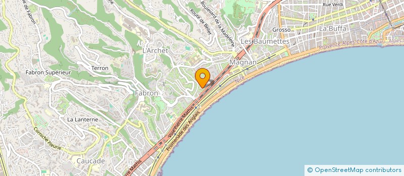 localisation de l'entreprise MADAME SOUHILA DJADDA à NICE