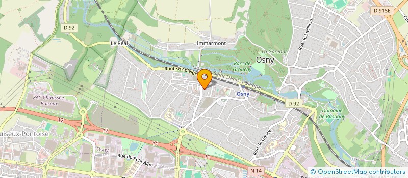 localisation de l'entreprise MADAME SOUHILA FETALI  OSNY