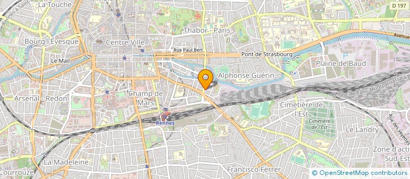 localisation de l'entreprise MADAME SOUHILA MEGDOUD  RENNES