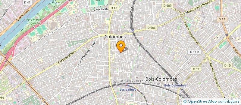 localisation de l'entreprise MADAME SOUHILA NADOR à COLOMBES