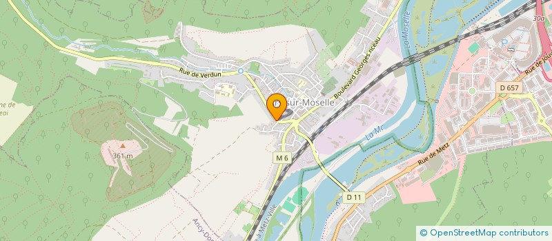 localisation de l'entreprise MADAME SOUHIMA MOUCHKIL  ARS-SUR-MOSELLE