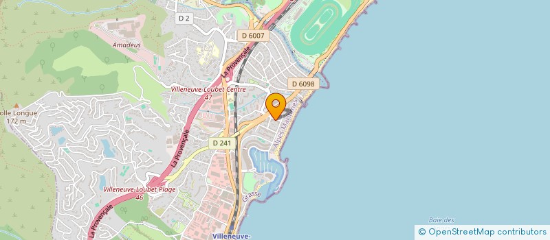 localisation de l'entreprise MADAME SOUHIR TLIBA à VILLENEUVE-LOUBET