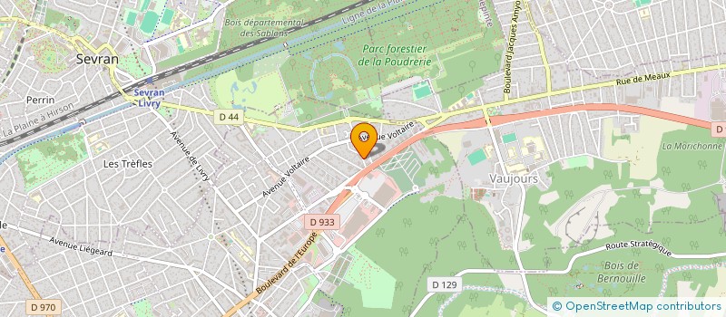 localisation de l'entreprise MADAME SOUKAINA CHARGUI  LIVRY-GARGAN