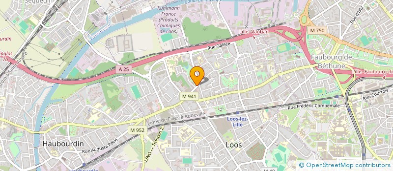 localisation de l'entreprise MADAME SOUKAINA CHTIOUI  LOOS