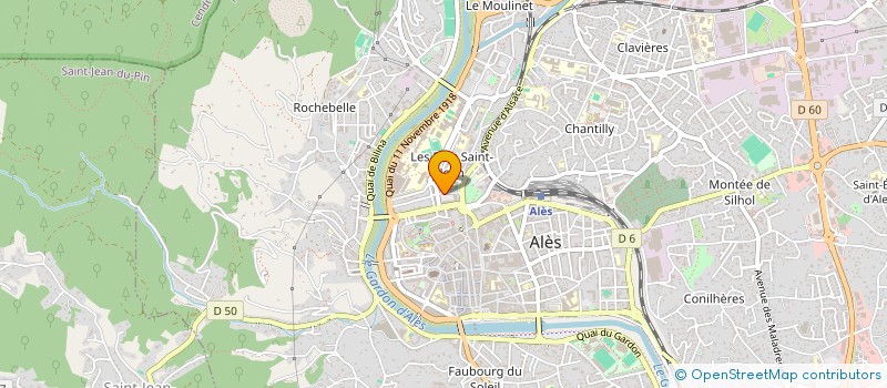 localisation de l'entreprise MADAME SOUKAINA EL A'YISY  ALES