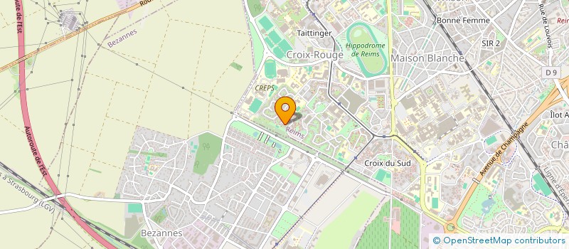 localisation de l'entreprise MADAME SOUKAINA EL QARDAOUI  REIMS