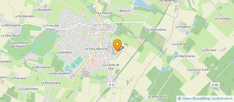 localisation de l'entreprise MADAME SOUKAINA HABCHI  SAINT-MARS-DU-DESERT