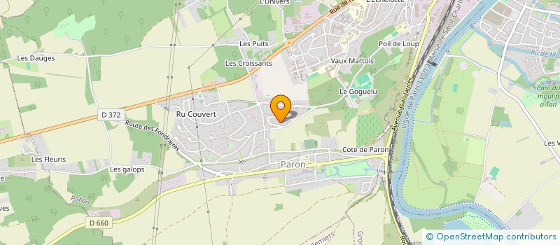 localisation de l'entreprise MADAME SOUKAINA HAMCHACH  PARON