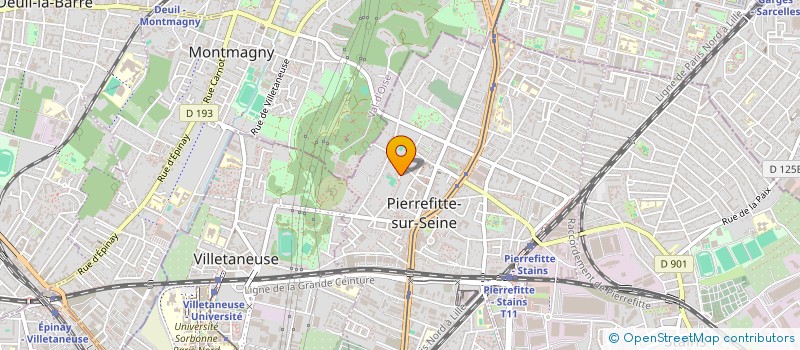 localisation de l'entreprise MADAME SOUKAINA OURADJIM à PIERREFITTE-SUR-SEINE