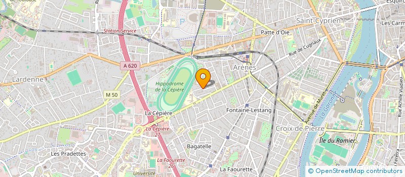localisation de l'entreprise MADAME SOUKAINA TALIBI SBILI  TOULOUSE