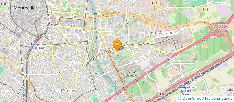 localisation de l'entreprise MADAME SOUKAYNA AZAM à MONTPELLIER