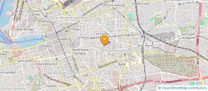 localisation de l'entreprise MADAME SOUKAYNA DRIOUACH à MARSEILLE