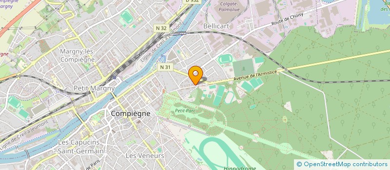 localisation de l'entreprise MADAME SOUKAYNA EL MESSAOUDI à COMPIEGNE
