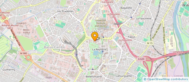 localisation de l'entreprise MADAME SOUKAYNA JABRANI à TOULOUSE