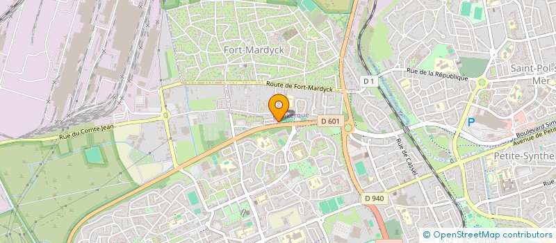 localisation de l'entreprise MADAME SOUKAYNA OUTOUIA à DUNKERQUE