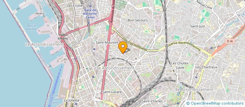 localisation de l'entreprise MADAME SOUKAYNATA DARKAOUI à MARSEILLE