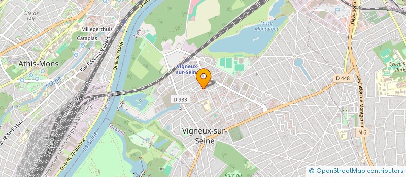 localisation de l'entreprise MADAME SOUKEINA AWE à VIGNEUX-SUR-SEINE