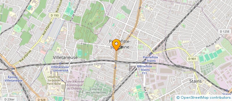localisation de l'entreprise MADAME SOUKEYNA SYLLA à PIERREFITTE-SUR-SEINE