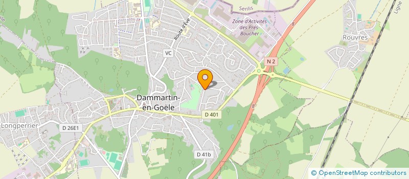 localisation de l'entreprise MADAME SOUKNANDA THEPHSOUVANH à DAMMARTIN-EN-GOELE