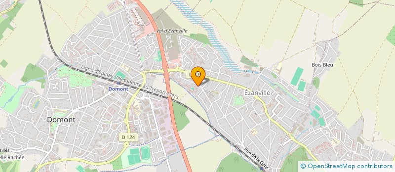 localisation de l'entreprise MADAME SOULEF AISSANI  EZANVILLE