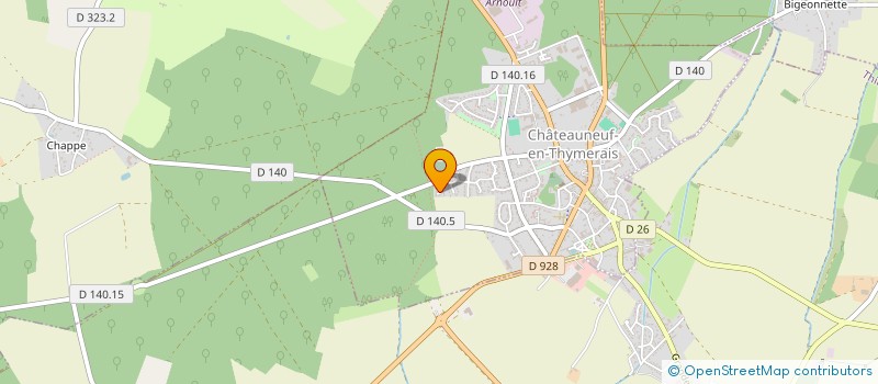 localisation de l'entreprise MADAME SOULEF AMI à CHATEAUNEUF-EN-THYMERAIS