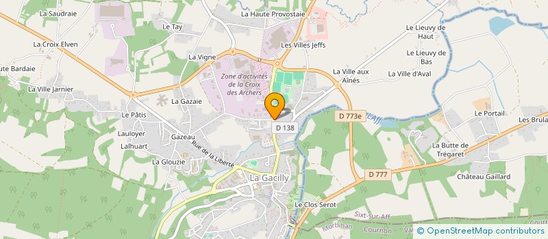 localisation de l'entreprise MADAME SOULEF CHERIER  VAL D'ANAST