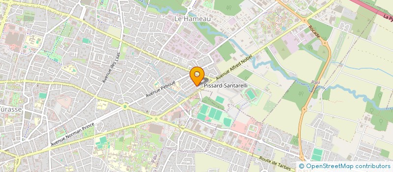 localisation de l'entreprise MADAME SOULEF DAOUDI à PAU