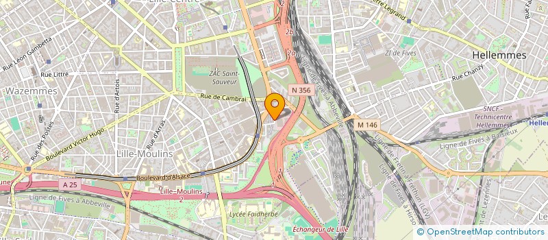 localisation de l'entreprise MADAME SOULEF MEBARKI à LILLE