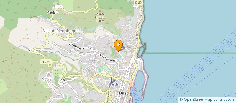 localisation de l'entreprise MADAME SOULEFE BOURABIA  BASTIA