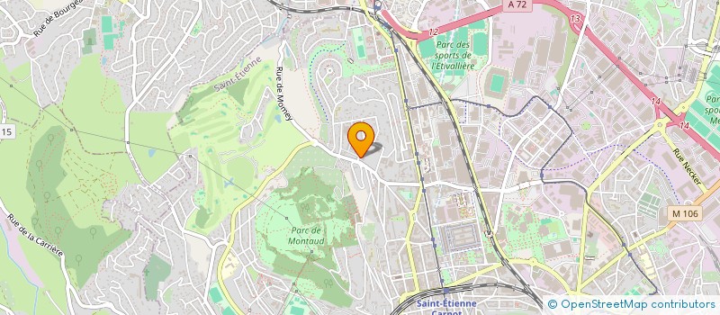 localisation de l'entreprise MADAME SOULEIMA AJMI  SAINT-ETIENNE