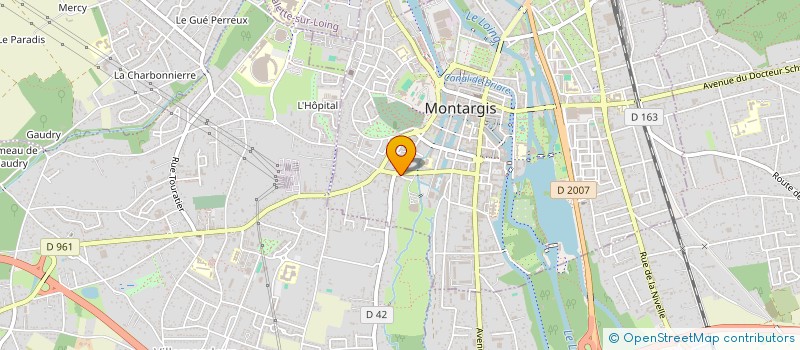 localisation de l'entreprise MADAME SOULICHANH THANOM  MONTARGIS