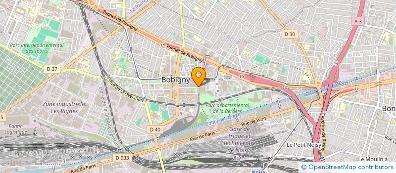 localisation de l'entreprise MADAME SOUMAYA DEBSKI  BOBIGNY