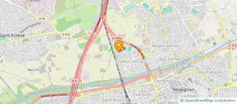 localisation de l'entreprise MADAME SOUMAYA EL BOUHALI ZARZOURI OUADRASSI  PERPIGNAN