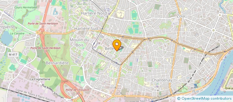 localisation de l'entreprise MADAME SOUMAYA FEGGANE à NANTES