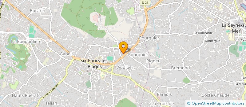 localisation de l'entreprise MADAME SOUMAYA GUIZANI  SIX-FOURS-LES-PLAGES