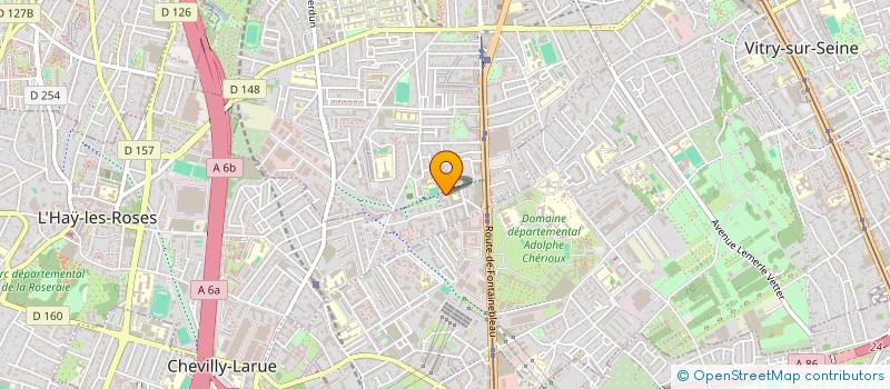 localisation de l'entreprise MADAME SOUMAYA HAIDAR  L'HAY-LES-ROSES