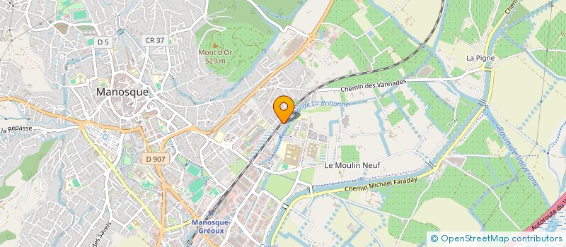 localisation de l'entreprise MADAME SOUMAYA LOGHMARI à MANOSQUE