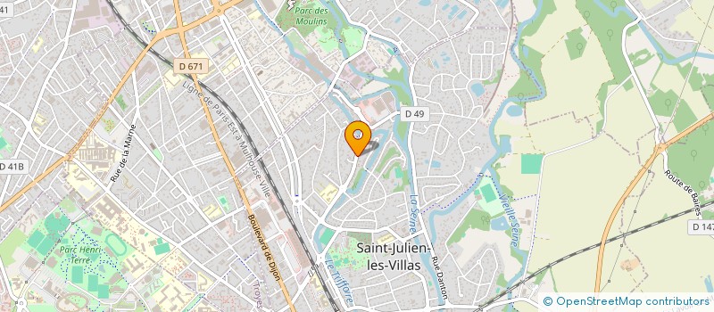 localisation de l'entreprise MADAME SOUMAYA MZERGUI à SAINT-JULIEN-LES-VILLAS
