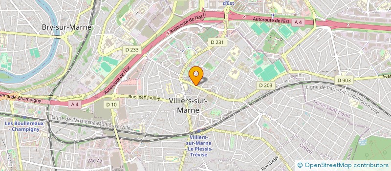 localisation de l'entreprise MADAME SOUMAYA RATIL  VILLIERS-SUR-MARNE