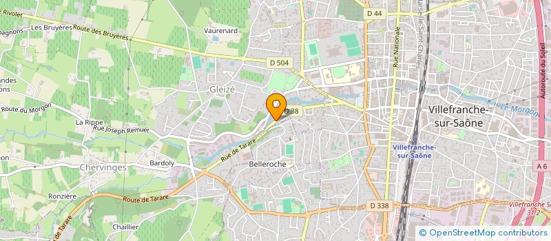 localisation de l'entreprise MADAME SOUMAYA SOFIANE  VILLEFRANCHE-SUR-SAONE